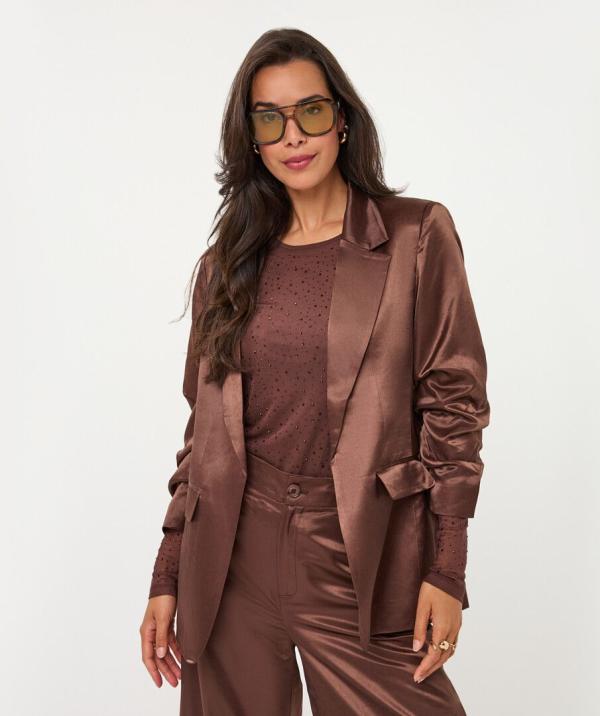 Blazer_3_4_sleeve_shiny